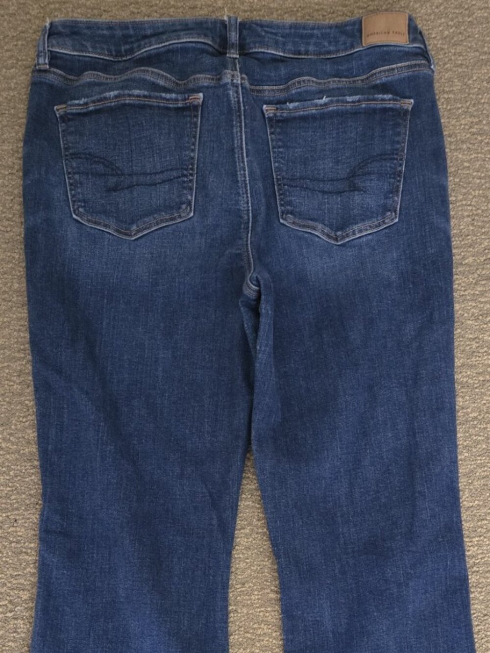 American Eagle AE Kick Boot Stretch Jeans Size 14 reg